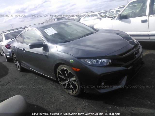 2HGFC3A53HH754208 - 2017 HONDA CIVIC SI GRAY photo 1