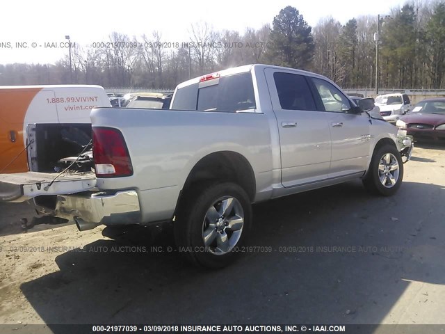 3C6RR7LT4GG388620 - 2016 RAM 1500 SLT SILVER photo 4