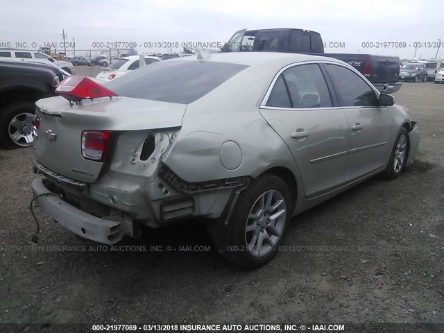 1G11C5SL9EF265495 - 2014 CHEVROLET MALIBU 1LT TAN photo 4