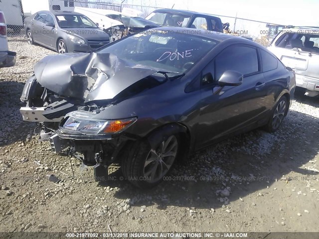 2HGFG4A52CH705326 - 2012 HONDA CIVIC SI SILVER photo 2