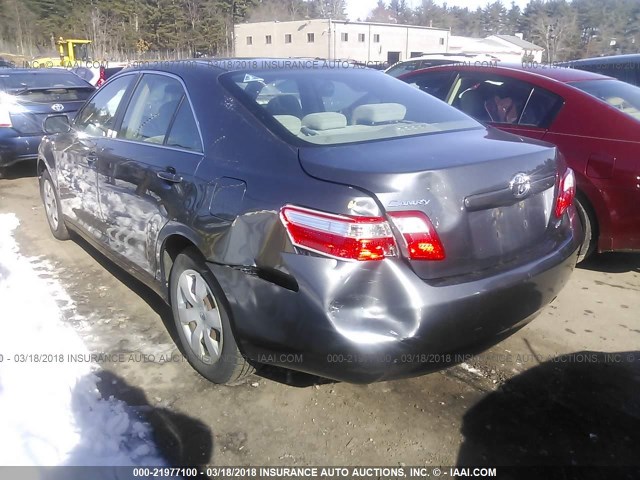 4T1BE46K67U636530 - 2007 TOYOTA CAMRY NEW GENERAT CE/LE/XLE/SE GRAY photo 3