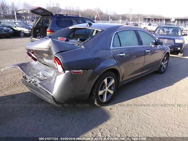 1G1ZC5EU4CF142031 - 2012 CHEVROLET MALIBU 1LT 棕色 照片 4