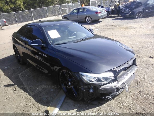 WBA3N3C52EF710851 - 2014 BMW 428 I BLACK photo 1