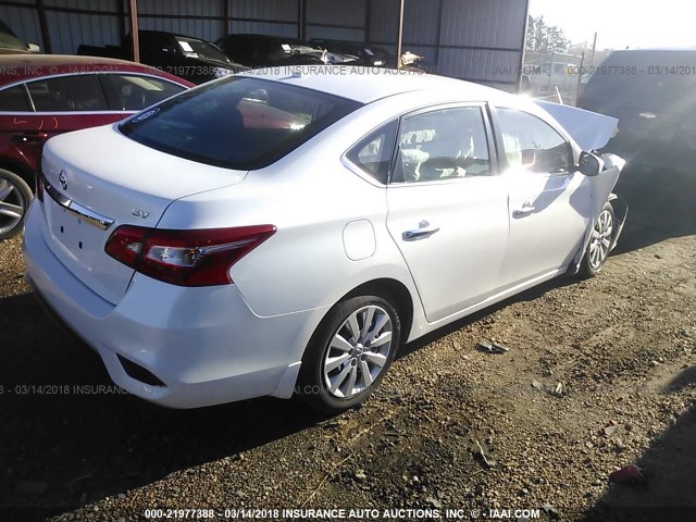 3N1AB7APXGY250092 - 2016 NISSAN SENTRA S/SV/SR/SL Ağ foto 4