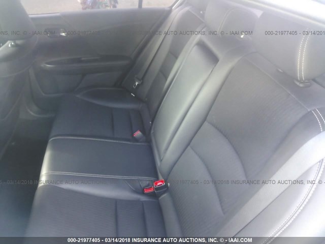 1HGCR2F50HA210011 - 2017 HONDA ACCORD SPORT ვერცხლისფერი ფოტო 8