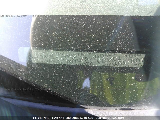 JTLKT324964124548 - 2006 TOYOTA SCION XB BLACK photo 9