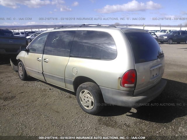 1B4GP44G4YB769347 - 2000 DODGE GRAND CARAVAN SE/SPORT SILVER photo 3