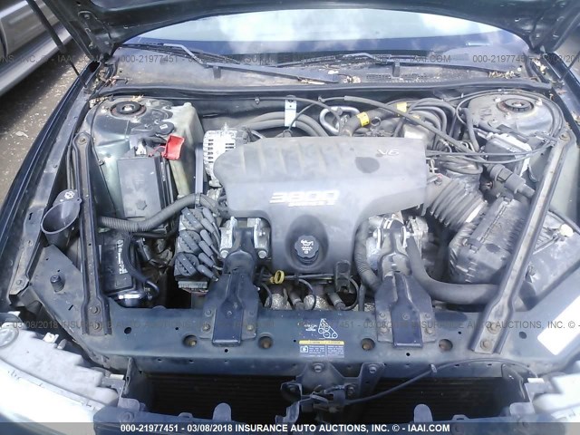 2G4WB52K421294005 - 2002 BUICK REGAL LS 绿色 照片 10