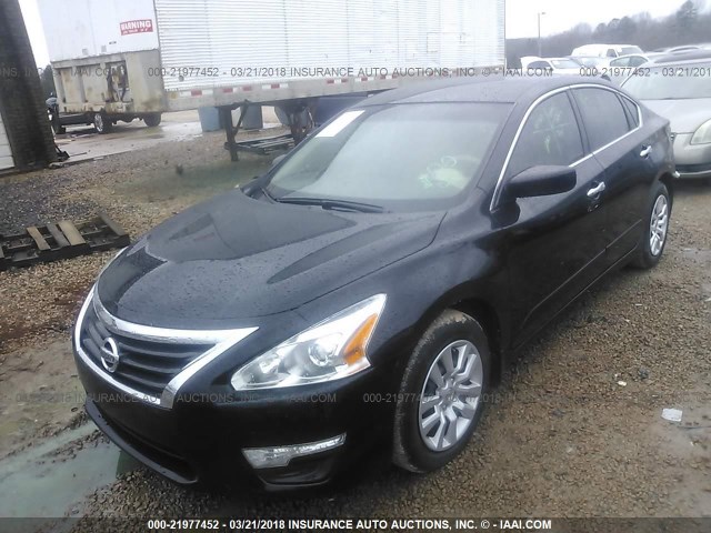 1N4AL3AP0FN873399 - 2015 NISSAN ALTIMA 2.5/S/SV/SL BLACK photo 2