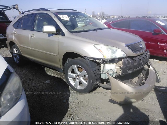 JTJGA31UX40026395 - 2004 LEXUS RX 330 GOLD photo 1