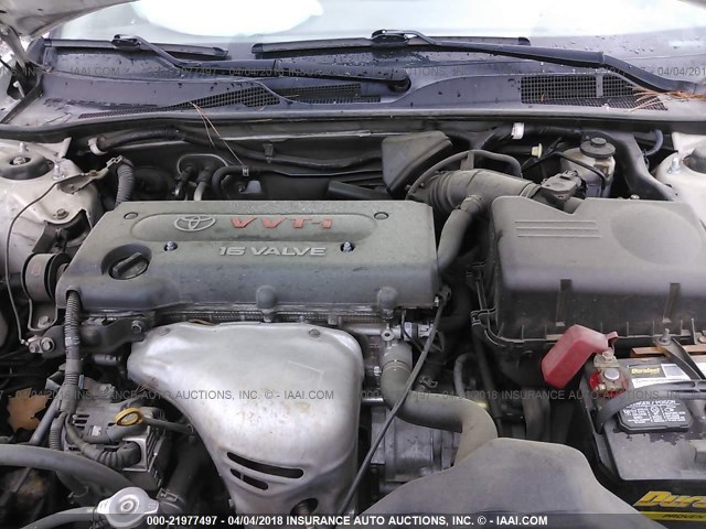 4T1BE32K93U246659 - 2003 TOYOTA CAMRY LE/XLE/SE Ақ фото 10