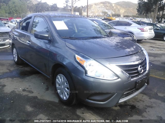 3N1CN7AP6HL843804 - 2017 NISSAN VERSA S/S PLUS/SV/SL GRAY photo 1