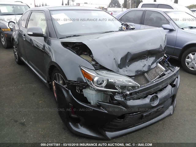 JTKJF5C75F3092425 - 2015 TOYOTA SCION TC 灰色 照片 1