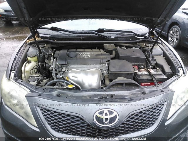 4T1BF3EK4AU501353 - 2010 TOYOTA CAMRY SE/LE/XLE 灰色 照片 10