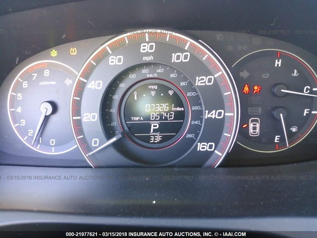 1HGCR2F52DA242114 - 2013 HONDA ACCORD SPORT 勃艮第红 照片 7