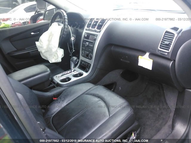 1GKKVRED5CJ337003 - 2012 GMC ACADIA SLT-1 Czarny zdjęcie 5