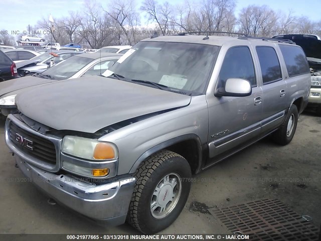 1GKFK16Z33J114206 - 2003 GMC YUKON XL K1500 SILVER photo 2