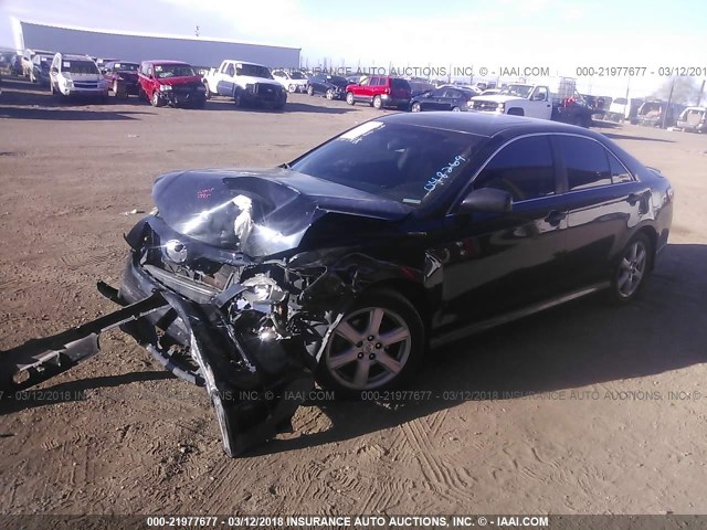 4T1BK46K57U048269 - 2007 TOYOTA CAMRY NEW GENERAT LE/XLE/SE BLACK photo 2