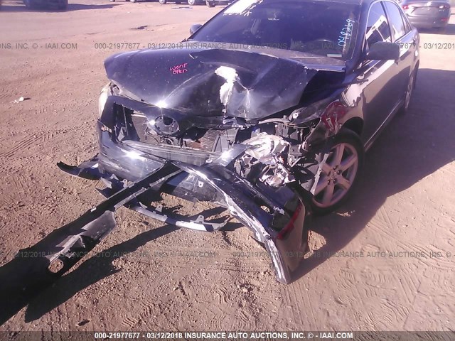 4T1BK46K57U048269 - 2007 TOYOTA CAMRY NEW GENERAT LE/XLE/SE BLACK photo 6