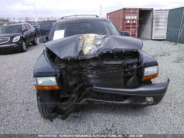 1D4HS48N83F572023 - 2003 DODGE DURANGO SLT GRAY photo 6