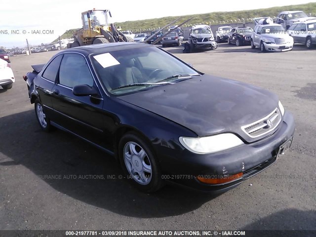 19UYA1240VL006846 - 1997 ACURA 2.2CL BLACK photo 1