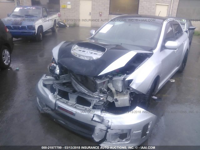 JF1GV7E68BG503281 - 2011 SUBARU IMPREZA WRX SILVER photo 2