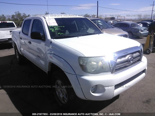 3TMJU4GN3AM097050 - 2010 TOYOTA TACOMA DOUBLE CAB PRERUNNER WHITE photo 1