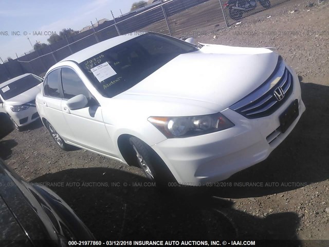 1HGCP2F44BA072414 - 2011 HONDA ACCORD LXP WHITE photo 1