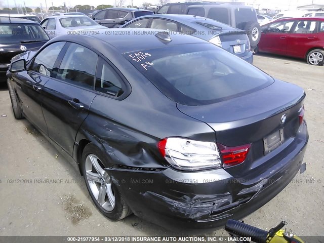 WBA4A9C59FGL86442 - 2015 BMW 428 I/GRAN COUPE/SULEV GRAY photo 3