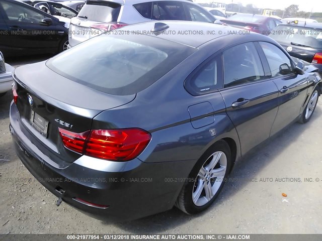 WBA4A9C59FGL86442 - 2015 BMW 428 I/GRAN COUPE/SULEV GRAY photo 4