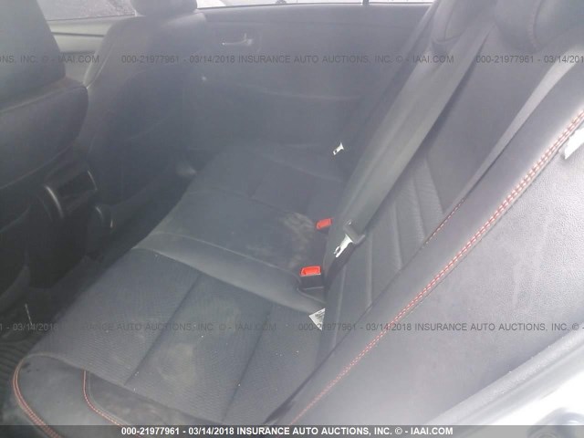 4T1BF1FK0HU366319 - 2017 TOYOTA CAMRY LE/XLE/SE/XSE WHITE photo 8