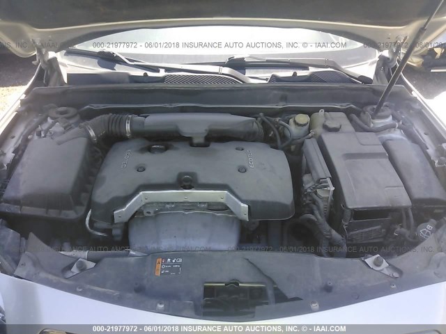 1G11H5SA3DU125419 - 2013 CHEVROLET MALIBU LTZ 银色 照片 10