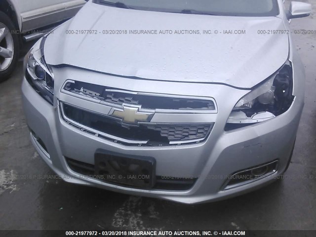 1G11H5SA3DU125419 - 2013 CHEVROLET MALIBU LTZ 银色 照片 6