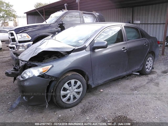 5YFBU4EE9DP146174 - 2013 TOYOTA COROLLA S/LE GRAY photo 2