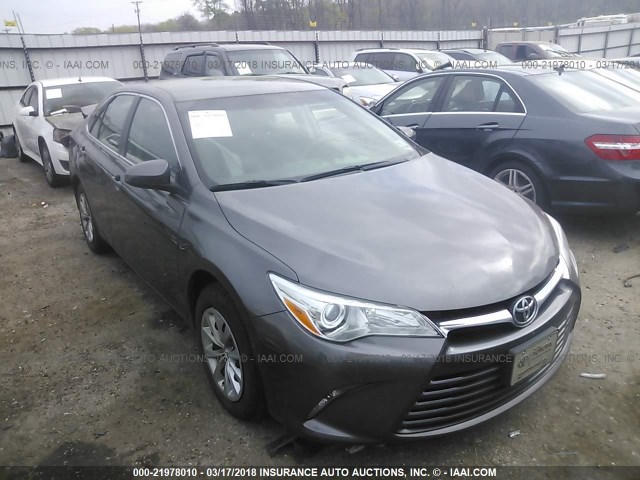 4T4BF1FK6FR458568 - 2015 TOYOTA CAMRY LE/XLE/SE/XSE GRAY photo 1