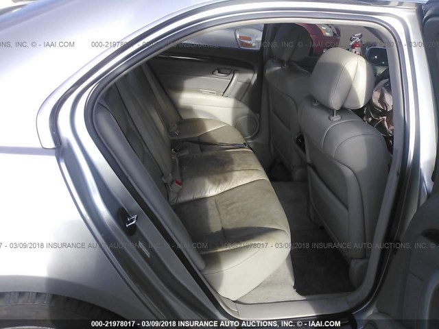 JH4KB16628C000255 - 2008 ACURA RL ვერცხლისფერი ფოტო 8