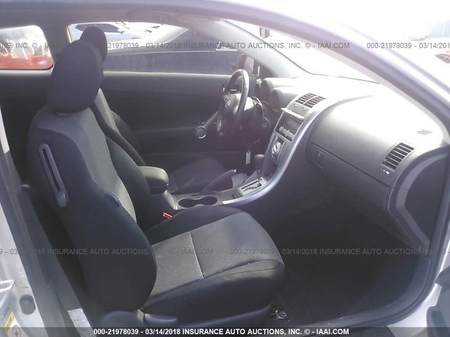 JTKDE167180250753 - 2008 TOYOTA SCION TC 银色 照片 5