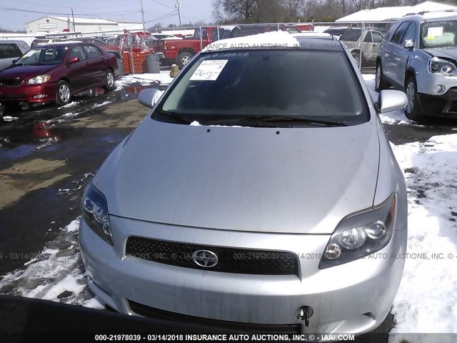JTKDE167180250753 - 2008 TOYOTA SCION TC 银色 照片 6