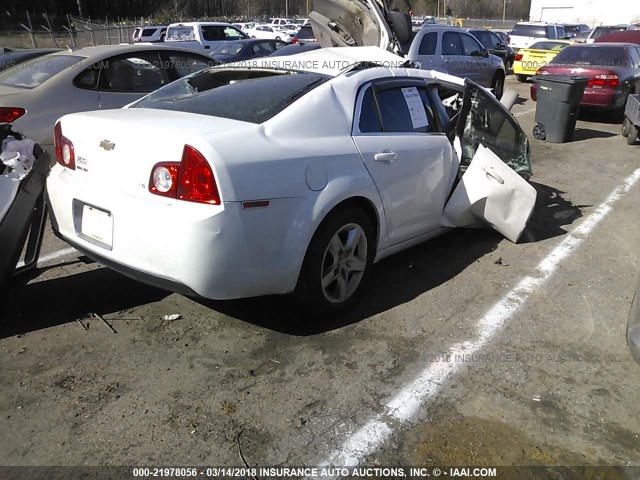 1G1ZG57B69F249705 - 2009 CHEVROLET MALIBU LS Ağ foto 4