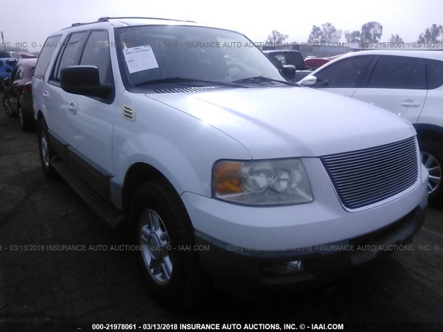 1FMPU16L84LB27072 - 2004 FORD EXPEDITION XLT WHITE photo 1