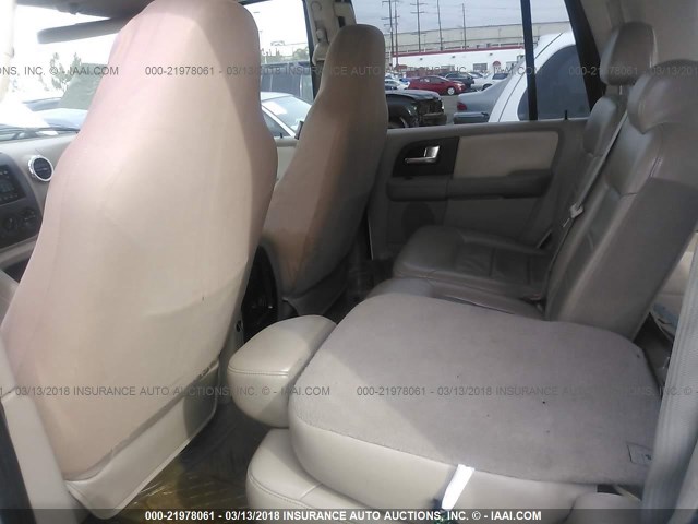 1FMPU16L84LB27072 - 2004 FORD EXPEDITION XLT WHITE photo 8