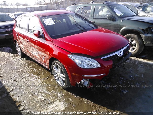 KMHDC86E79U040569 - 2009 HYUNDAI ELANTRA TOURING  RED photo 1