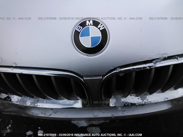 5UXWX5C52BL703643 - 2011 BMW X3 XDRIVE28I SILVER photo 10