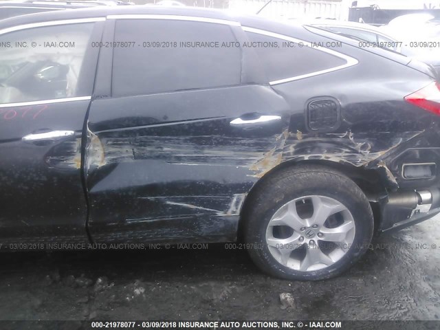 5J6TF2H52CL007276 - 2012 HONDA CROSSTOUR EXL შავი ფოტო 6