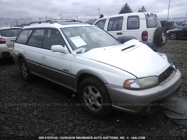 4S3BG6851W7648860 - 1998 SUBARU LEGACY 30TH ANN OUTBACK/LTD/SPT WHITE photo 1