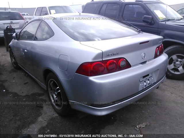 JH4DC54826S023488 - 2006 ACURA RSX SILVER photo 3