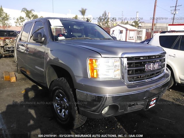 2GTEC13C371582604 - 2007 GMC NEW SIERRA C1500 SILVER photo 1