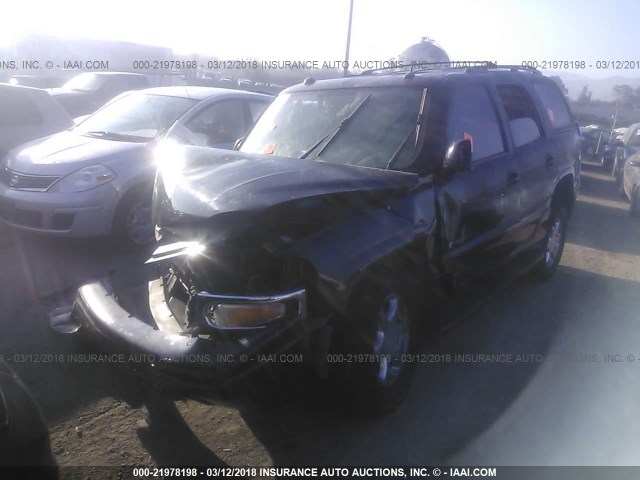 1GKEK63U15J235837 - 2005 GMC YUKON DENALI BLACK photo 2