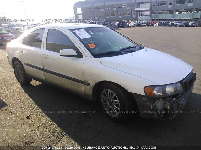 YV1RS64A642350552 - 2004 VOLVO S60 WHITE photo 1