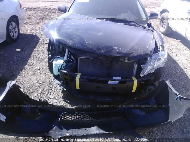 4T1BK3EK5BU624415 - 2011 TOYOTA CAMRY SE/LE/XLE BLACK photo 6